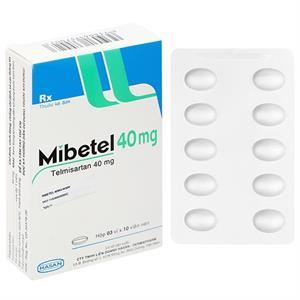 Mibetel 40mg trị tăng huyết áp