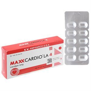 Maxxcardio LA 4 trị tăng huyết áp