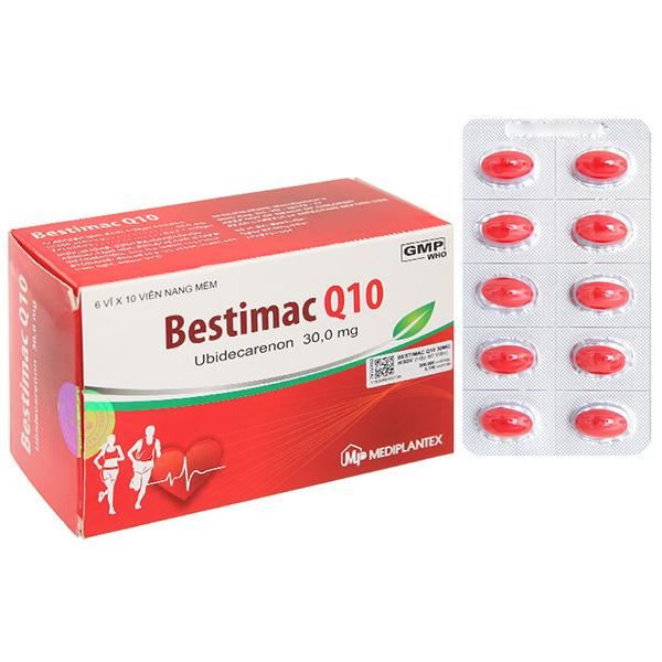 Bestimac Q10 30mg hỗ trợ điều trị tăng Cholesterol