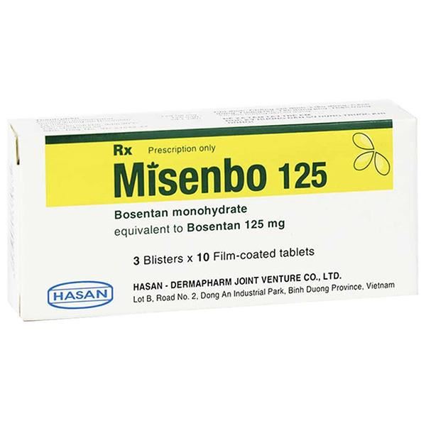 Misenbo 125 trị tăng huyết áp