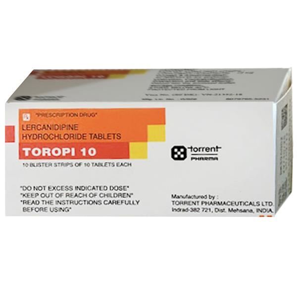 Toropi 10 trị tăng huyết áp