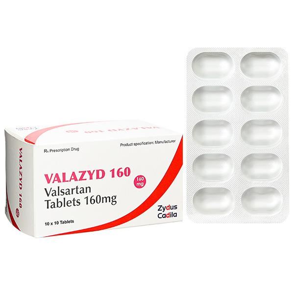 Valazyd 160 trị tăng huyết áp, suy tim