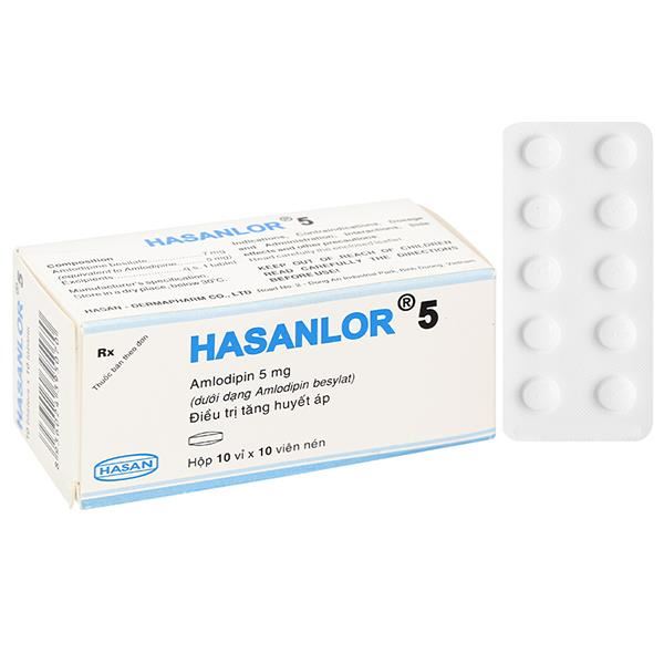 Hasanlor 5 trị tăng huyết áp