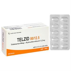 Telzid 80/12.5 trị tăng huyết áp vô căn