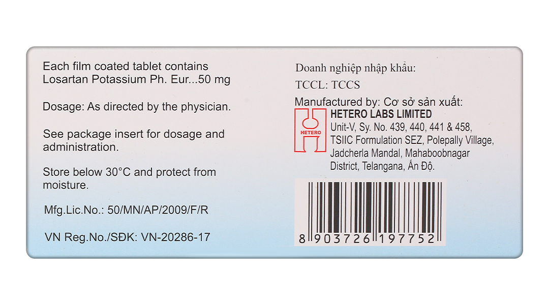 Losagen 50mg Gedeon trị tăng huyết áp