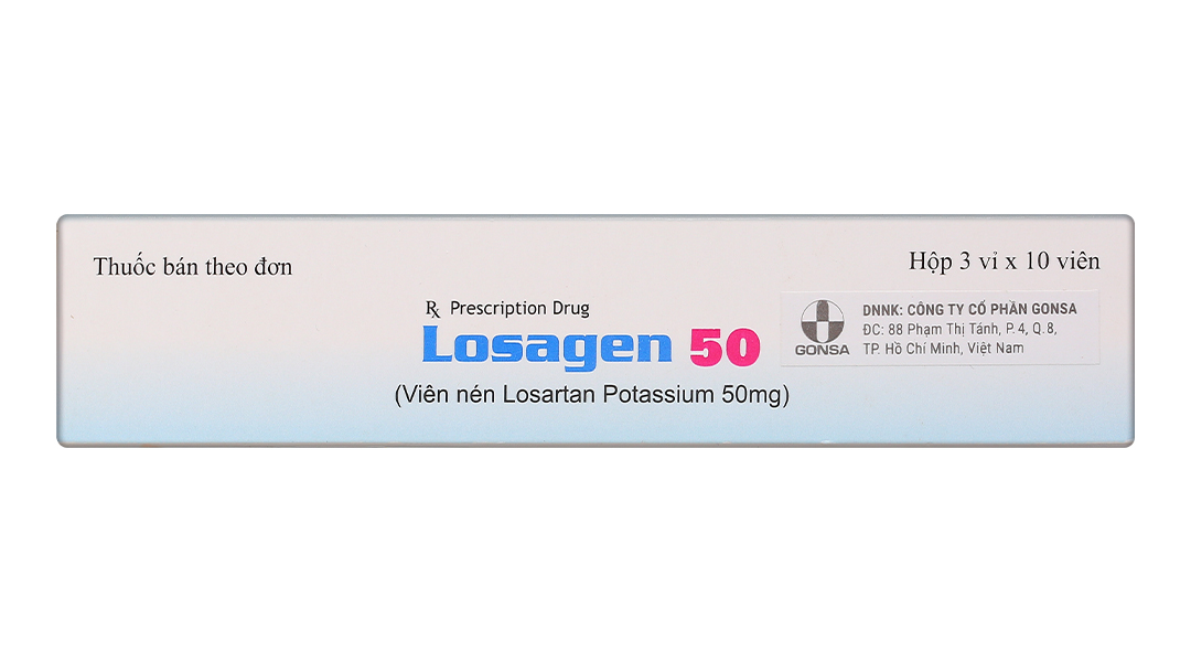 Losagen 50mg Gedeon trị tăng huyết áp