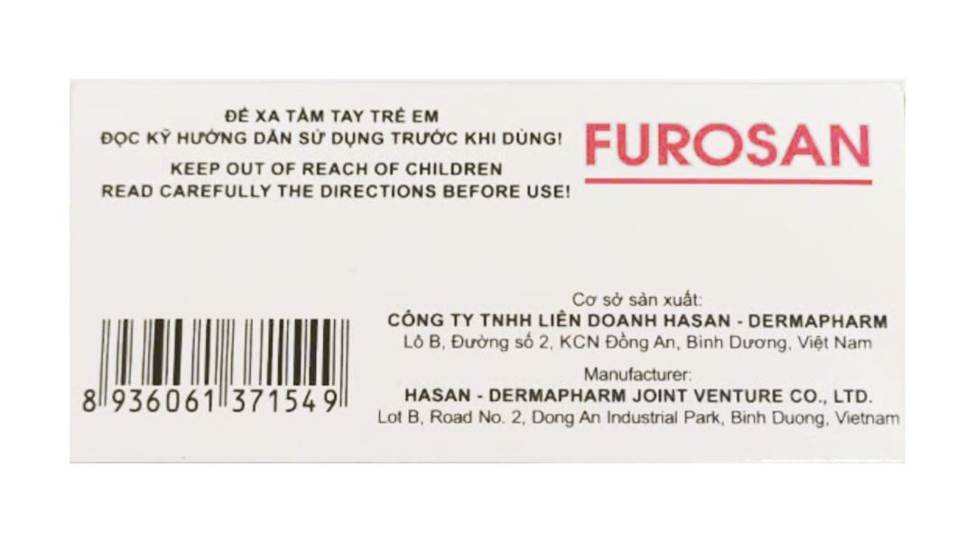 Furosan 40mg trị tình trạng phù trong suy tim sung huyết