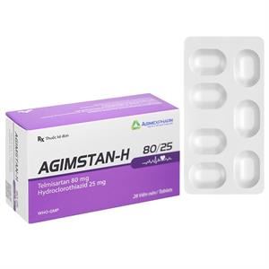 Agimstan-H 80/25 Agimexpharm trị tăng huyết áp vô căn