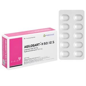Agilosart-H 50/12.5 trị tăng huyết áp vô căn