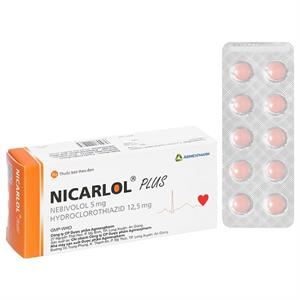 Nicarlol Plus điều trị tăng huyết áp