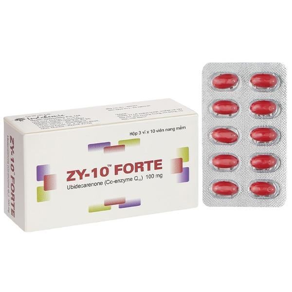 ZY-10 Forte 100mg trị bệnh tim mạch