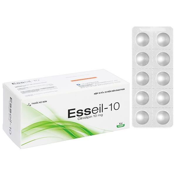 Esseil-10 chỉ định trong điều trị tăng huyết áp