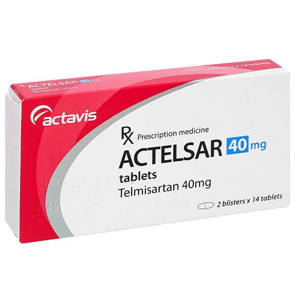 Actelsar 40mg điều trị tăng huyết áp