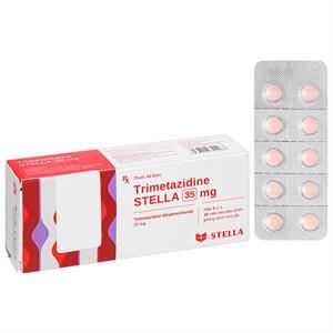 Trimetazidine Stella 35mg trị triệu chứng ở bệnh đau thắt ngực ổn định