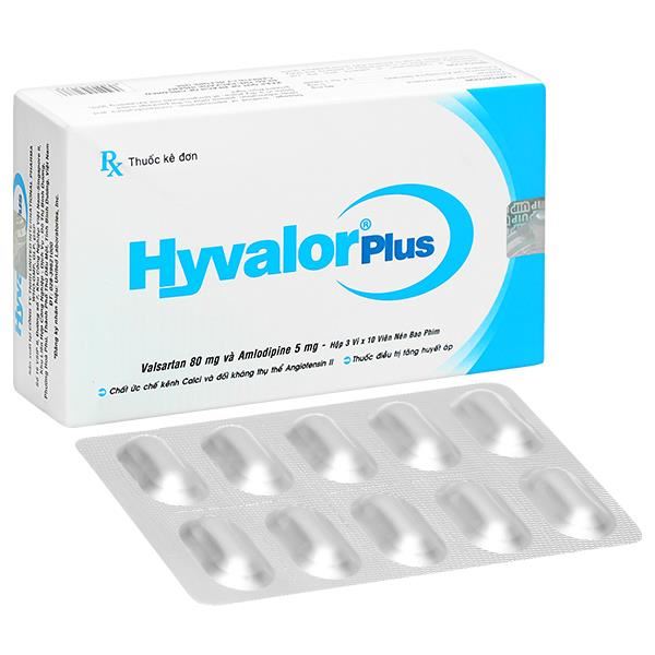 Hyvalor plus điều trị cao huyết áp