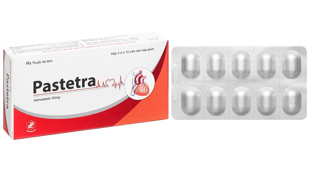 Pastetra phòng ngừa các bệnh tim mạch, trị tăng cholesterol máu