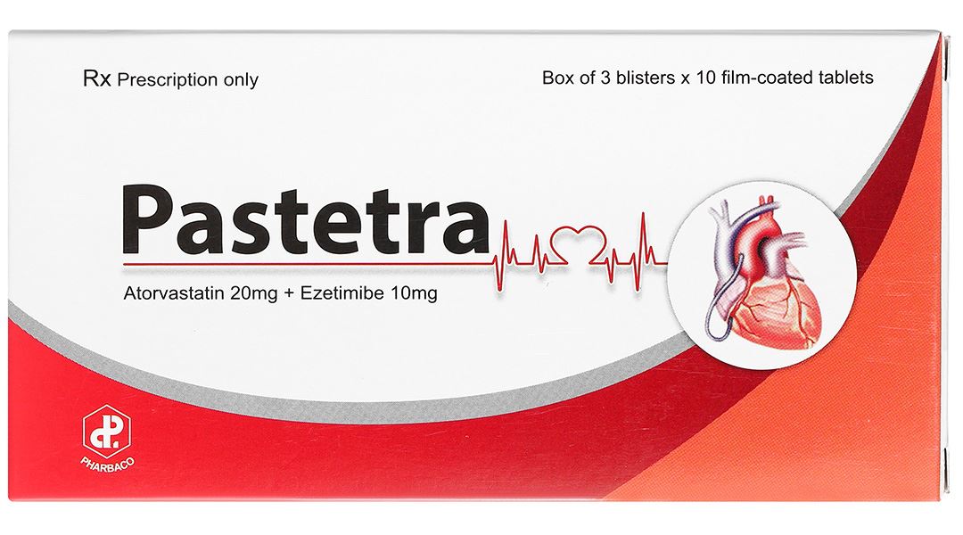 Pastetra phòng ngừa các bệnh tim mạch, trị tăng cholesterol máu