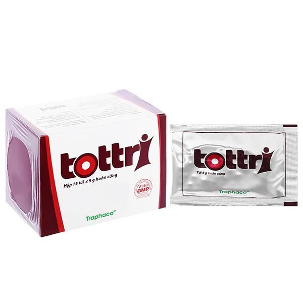 Viên hoàn cứng Tottri phòng và trị trĩ