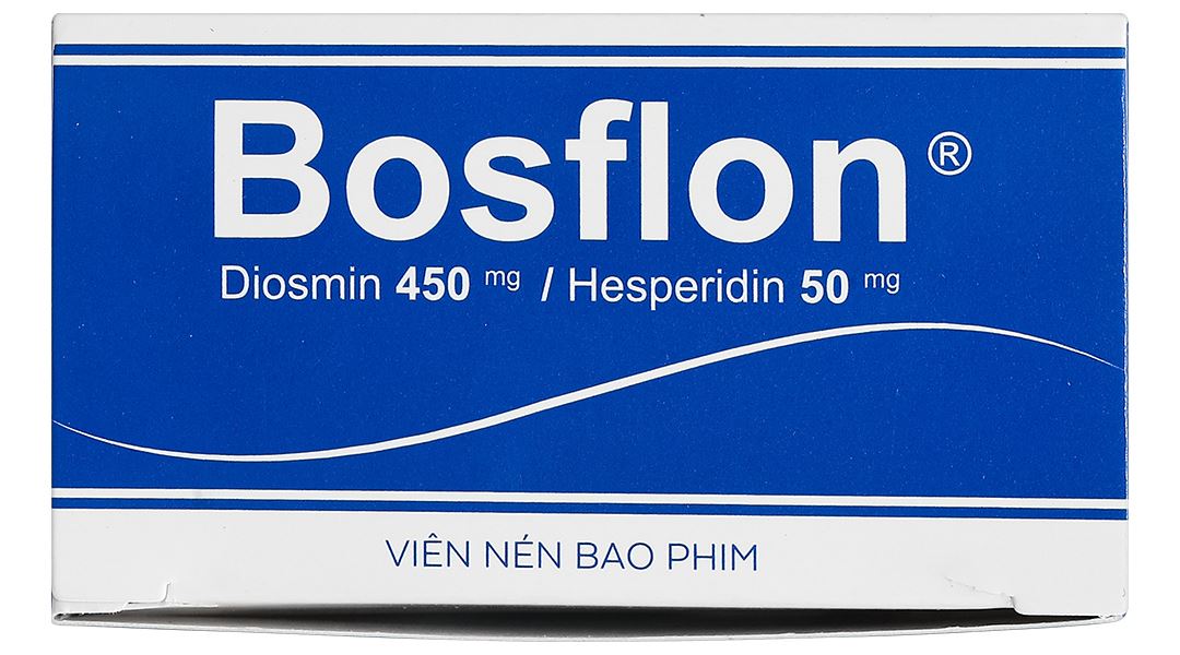 Bosflon điều trị các triệu chứng liên quan đến suy tĩnh mạch bạch huyết