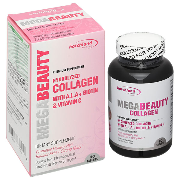 Mega Beauty Collagen lọ 90 viên