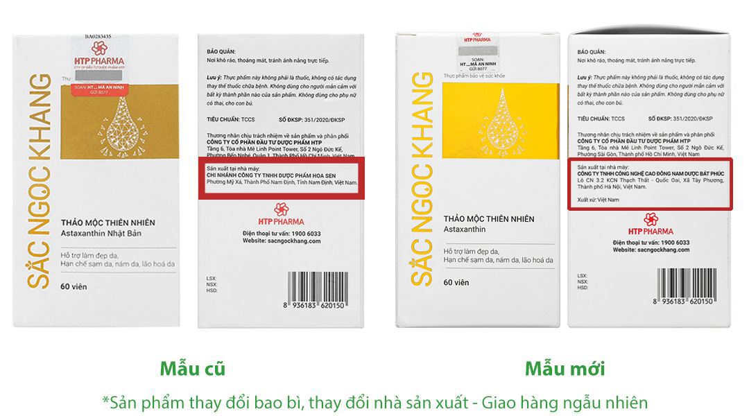 Thực phẩm bảo vệ sức khoẻ: Sắc Ngọc Khang - 34