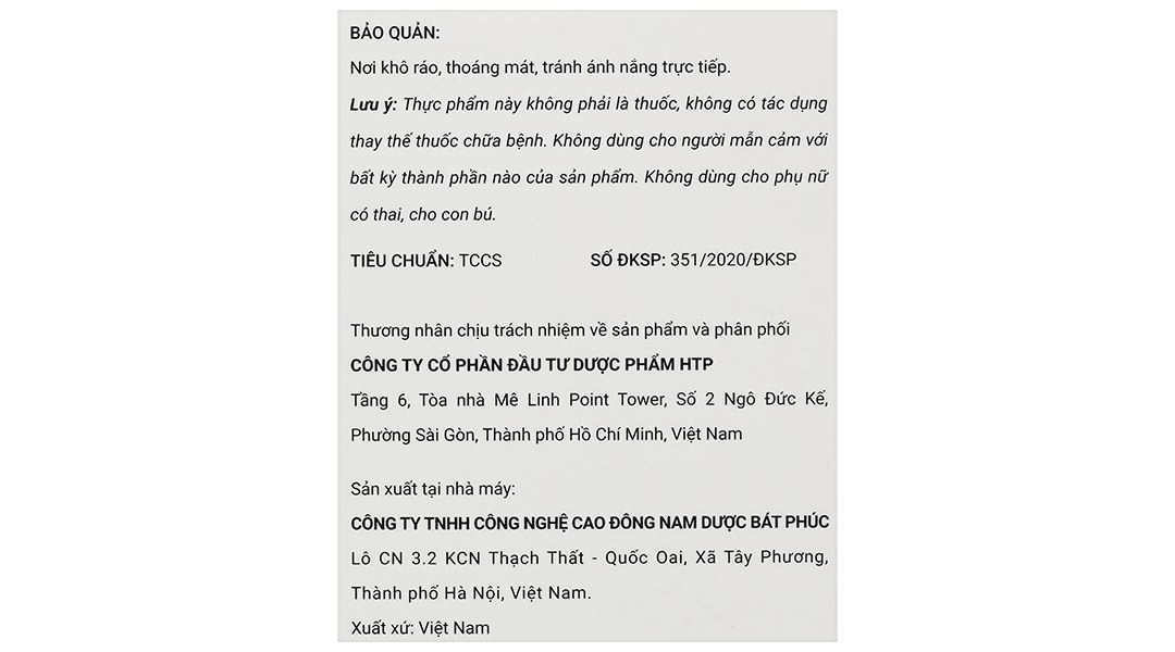 Thực phẩm bảo vệ sức khoẻ: Sắc Ngọc Khang - 16