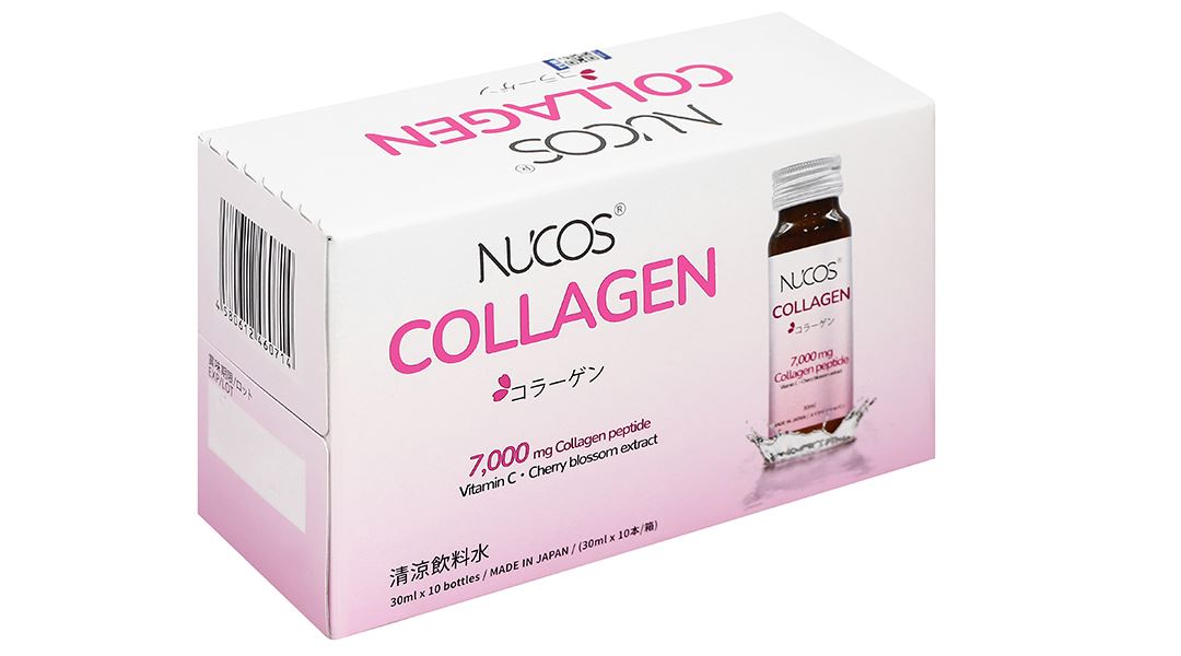 Nước Uống Bổ Sung Collagen Nucos 7.000 Hộp 10 Chai