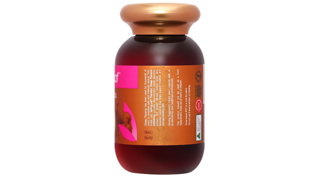 Viên Uống Nhau Thai Cừu Springleaf Sheep Placenta 6000mg Lọ/120V