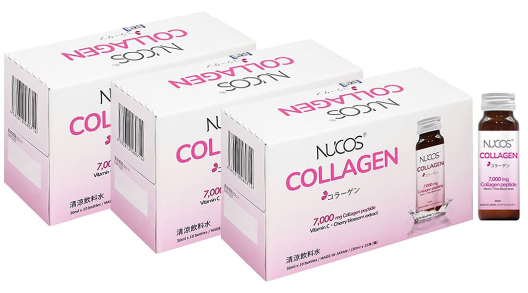 Nước uống bổ sung Collagen Nucos 7.000 hộp 10 chai x 30ml - 8