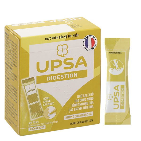 Thực phẩm bảo vệ sức khỏe Upsa Digestion hương chanh bạc hà