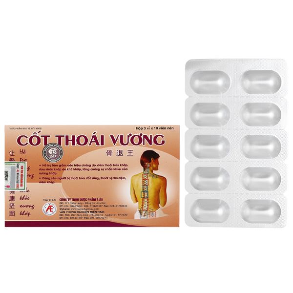Cốt Thoái Vương hộp 30 viên