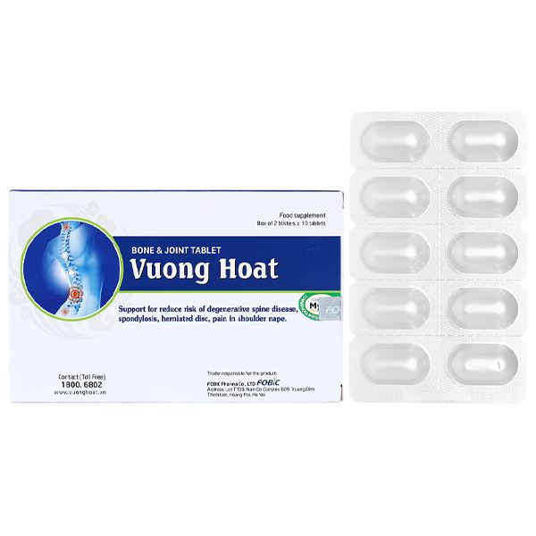 Vương Hoạt hộp 20 viên