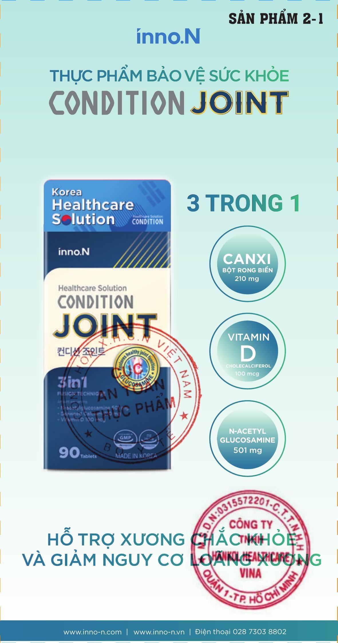 Thực phẩm bảo vệ sức khỏe Condition Joint