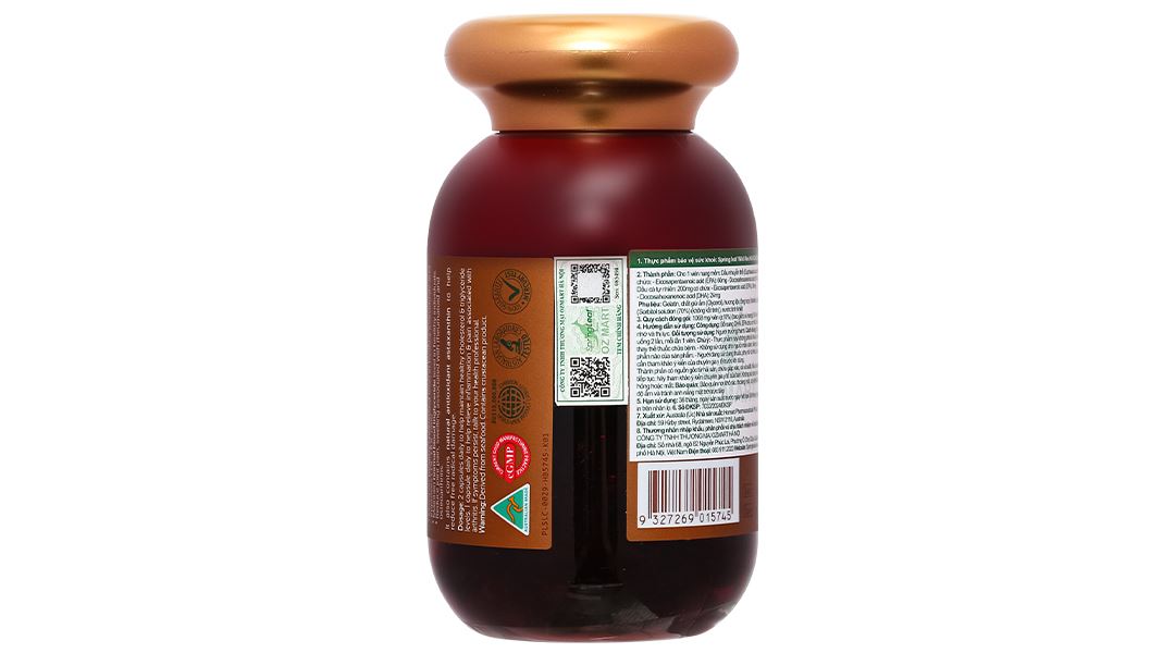 Thực phẩm bảo vệ sức khỏe Springleaf Wild Red Krill Oil Complex 700mg