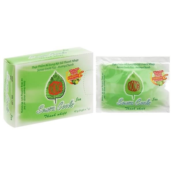 Bột Sủi Thanh Nhiệt Sensa Cools Fizz