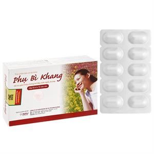 Phụ Bì Khang hỗ trợ giảm mề đay, mẩn ngứa hộp 30 viên