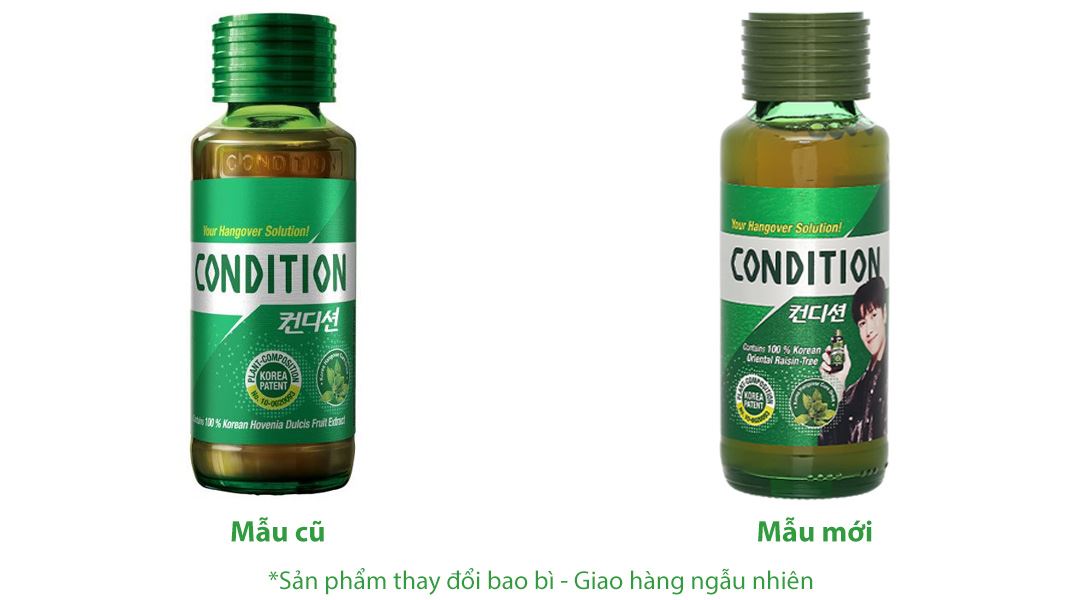 Thực Phẩm Bảo Vệ Sức Khỏe Nước Uống Giải Rượu Condition 100ml