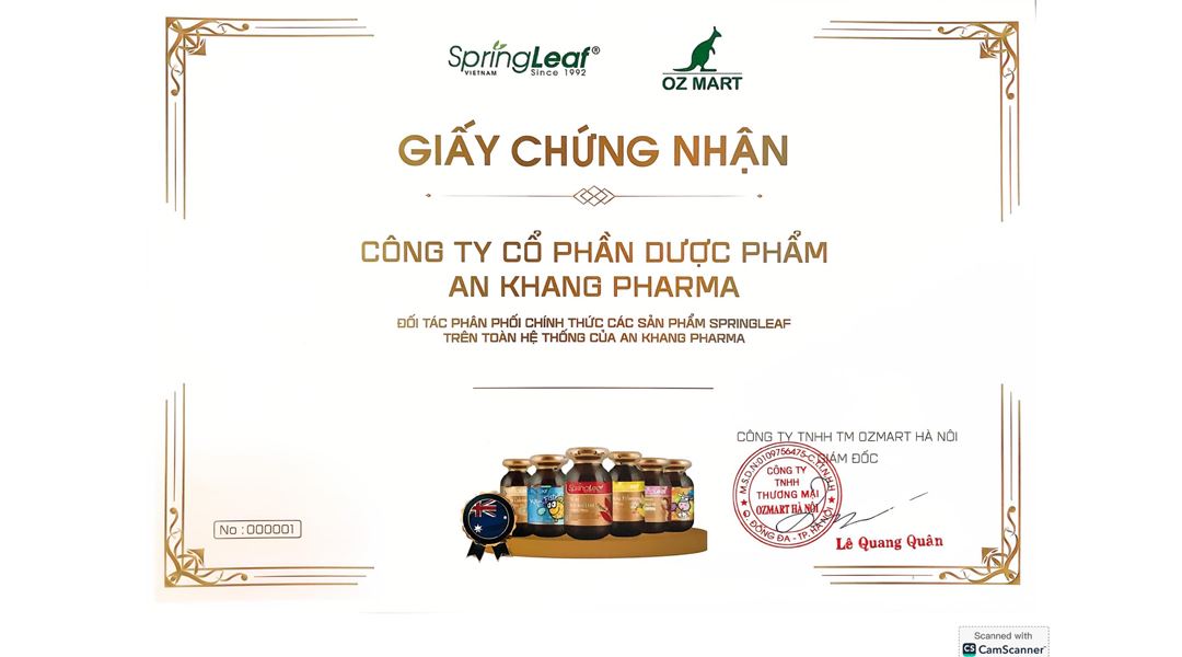 Thực phẩm bảo vệ sức khỏe SpringLeaf Lecithin 1200mg