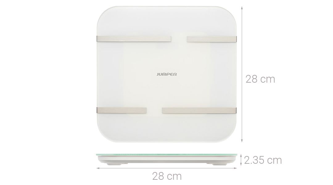 Cân điện tử Bluetooh đo chỉ số cơ thể JUMPER JPD-BFS200A