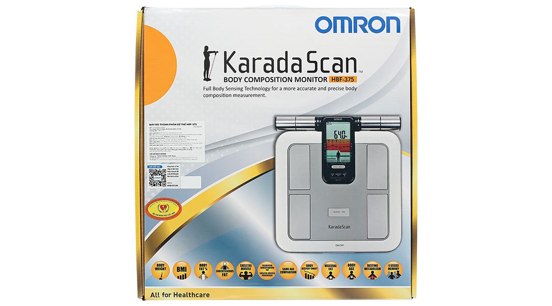 Cân điện tử đo chỉ số cơ thể Omron HBF-375 - 8