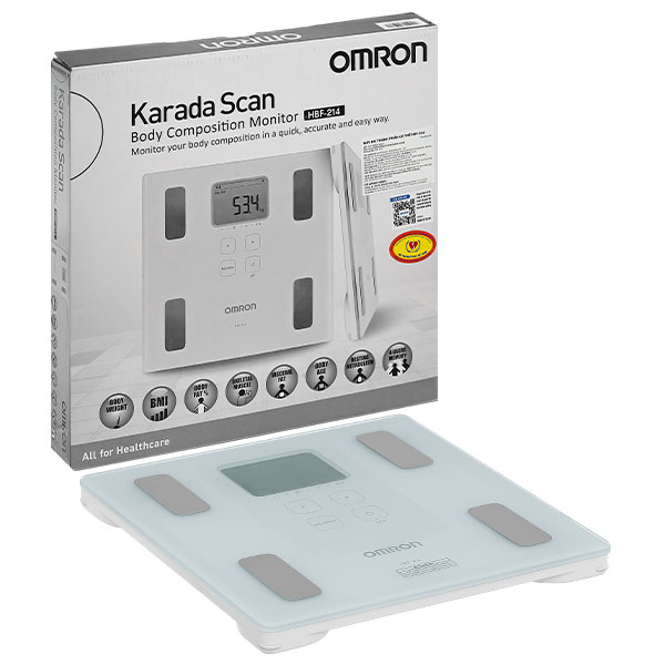 Cân điện tử đo chỉ số cơ thể Omron HBF‑214