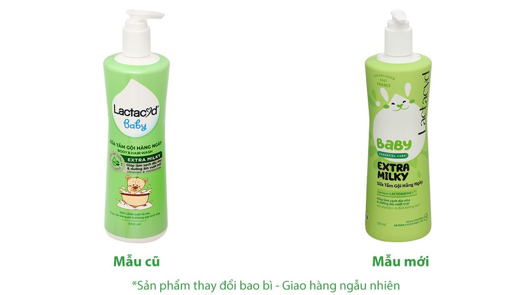 Sữa tắm gội Lactacyd Baby Extra Milky chăm sóc da và tóc cho bé chai 250ml - 15
