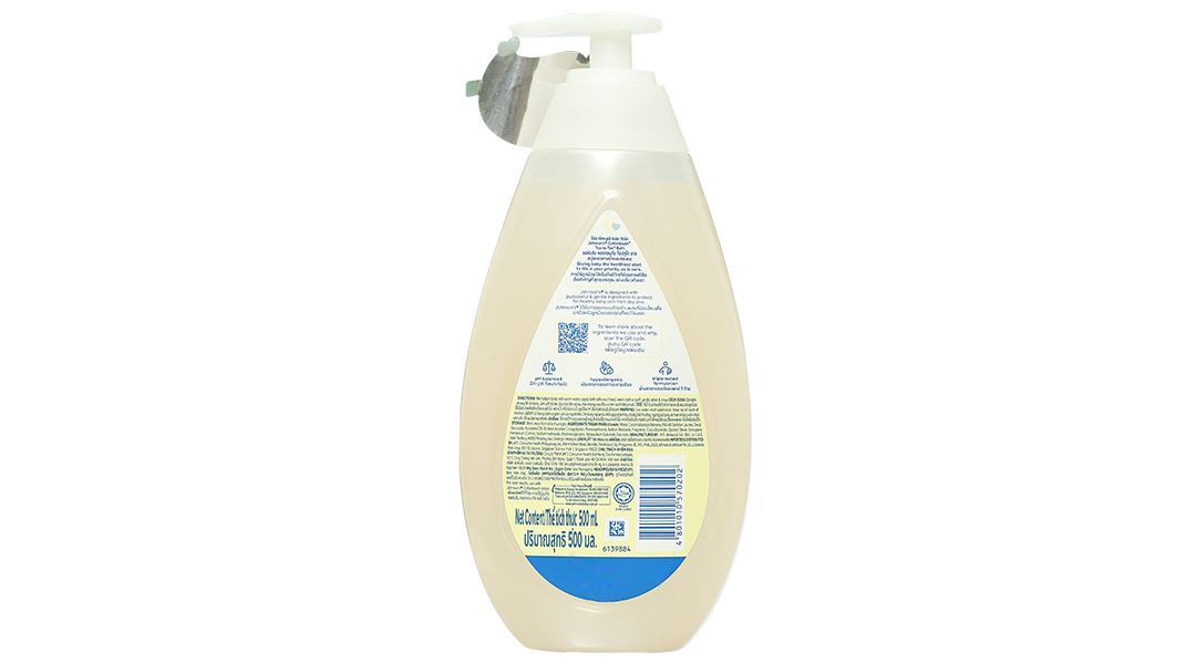 Tắm gội toàn thân cho bé Johnson's Baby Cottontouch mềm mại như bông 