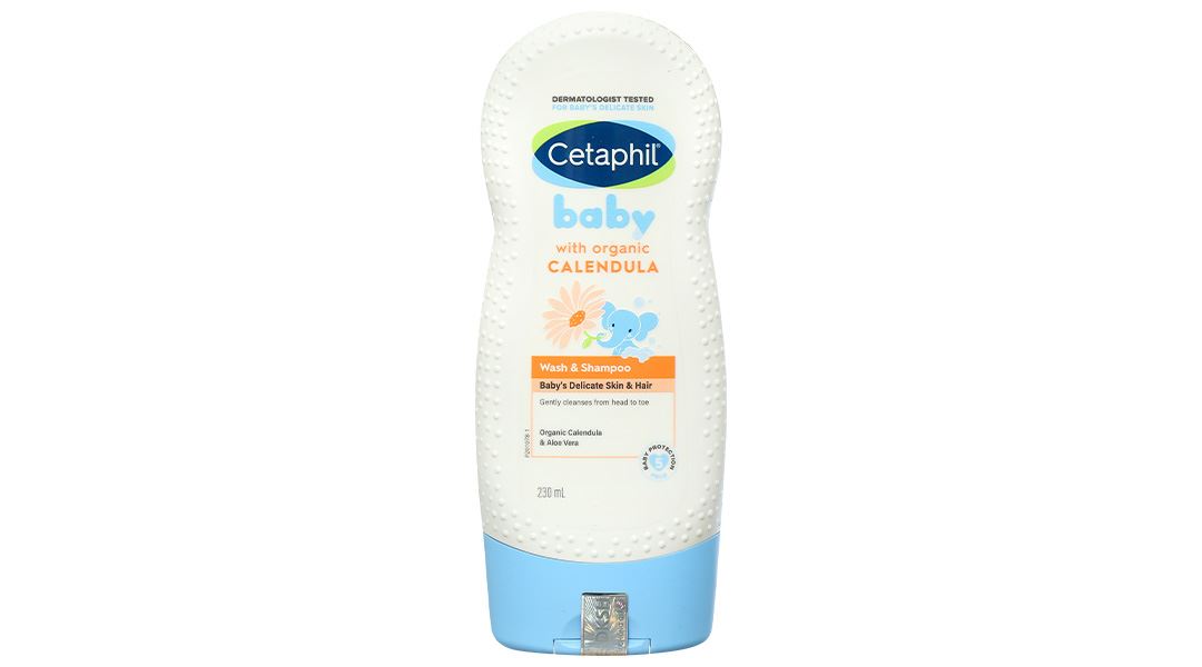 Sữa tắm gội Cetaphil Baby Wash & Shampoo Calendula chăm sóc da cho bé