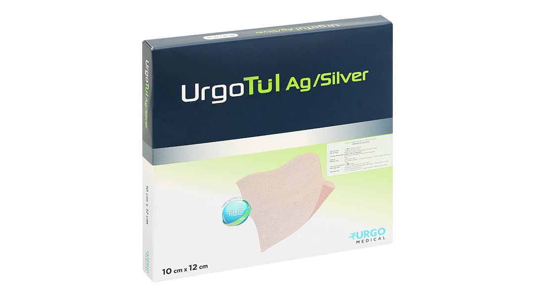 Gạc lưới UrgoTul AG/Sliver (10cm x 12cm)