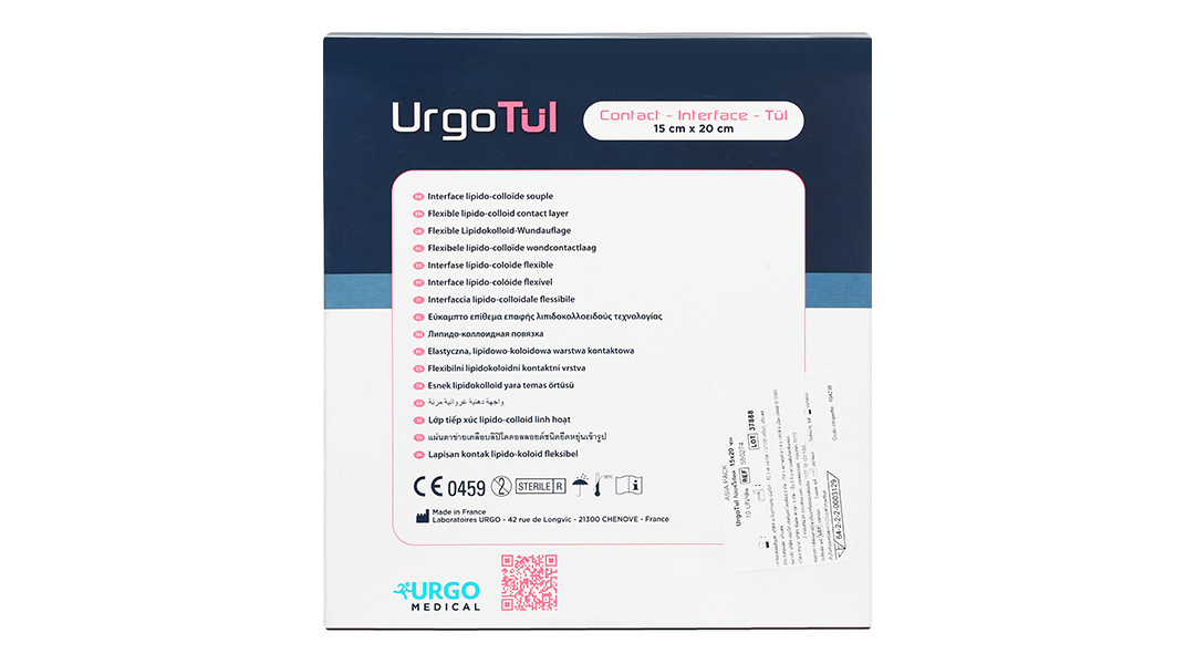 Gạc lưới vô trùng chống dính UrgoTul (15cm x 20cm)
