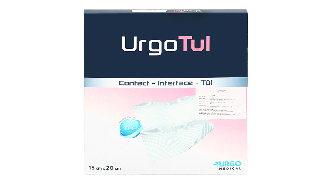 Gạc lưới vô trùng chống dính UrgoTul (15cm x 20cm)