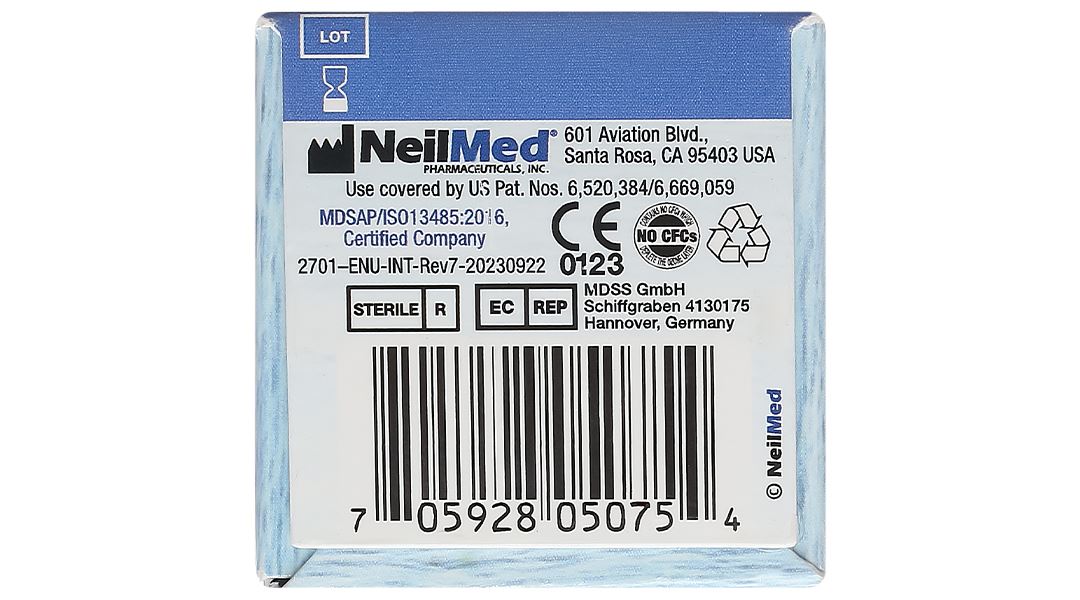 Dung dịch xịt mũi Neilmed Nasamist Saline Spray giữ ẩm mũi chai 75ml - 9