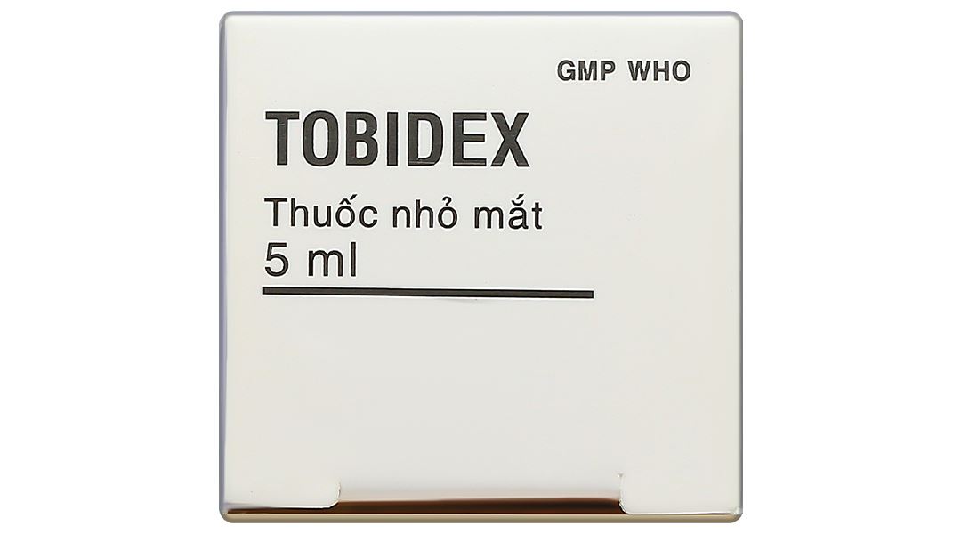Dung dịch nhỏ mắt Tobidex điều trị viêm mắt