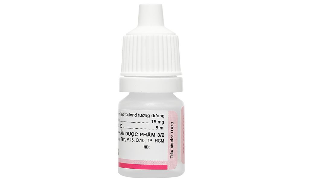 Thuốc nhỏ mắt Ciprofloxacin 0.3% F.T.Pharma điều trị loét giác mạc